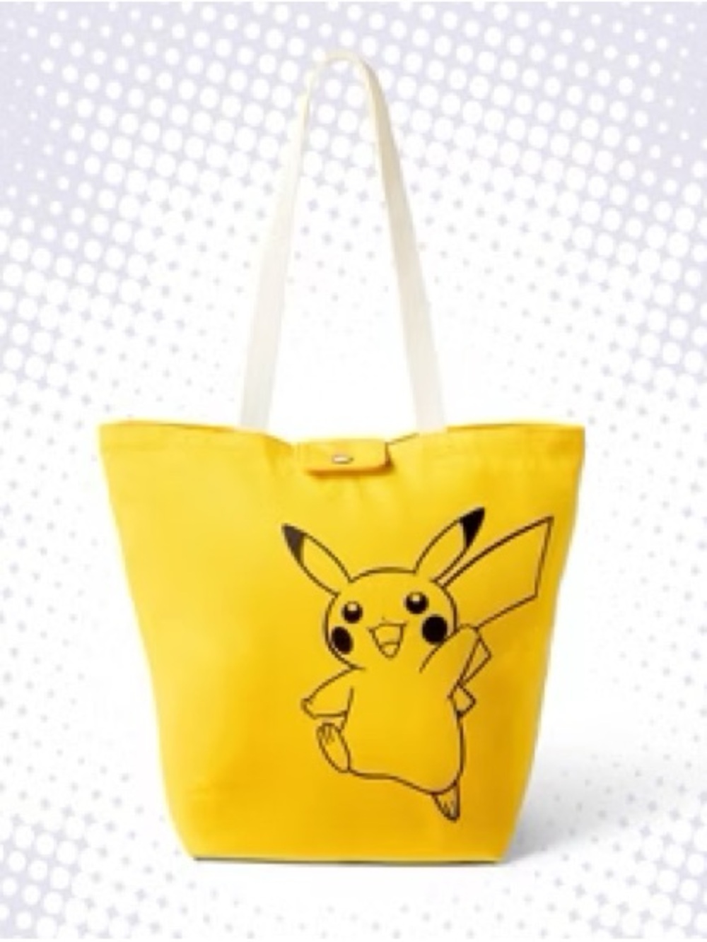 Yellow Pikachu Tote Bag